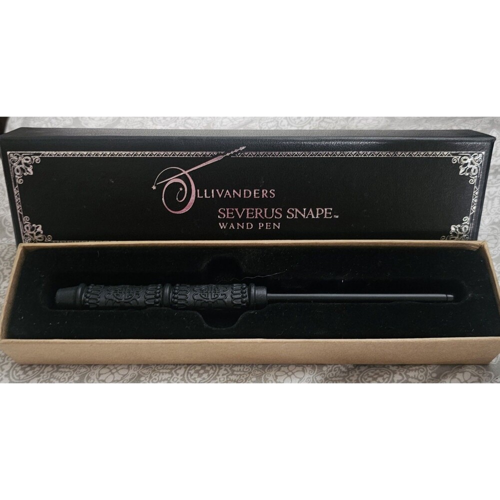 Ollivander's Severus Snape Wand Pen The Noble Collection New in Box Pen Writes
